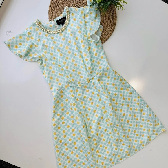 Jason Wu for Target Pastel Pearl Collar Medallion Dress Size 6 - Picture 4 of 8